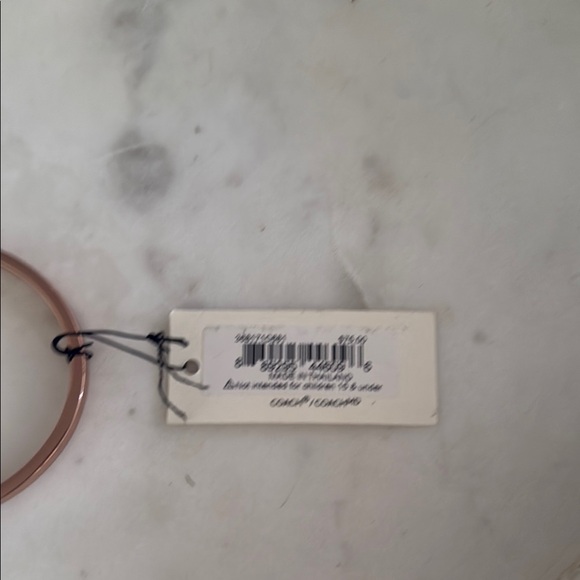 Coach Rose Gold Bangle Bracelet - Picture 3 of 4